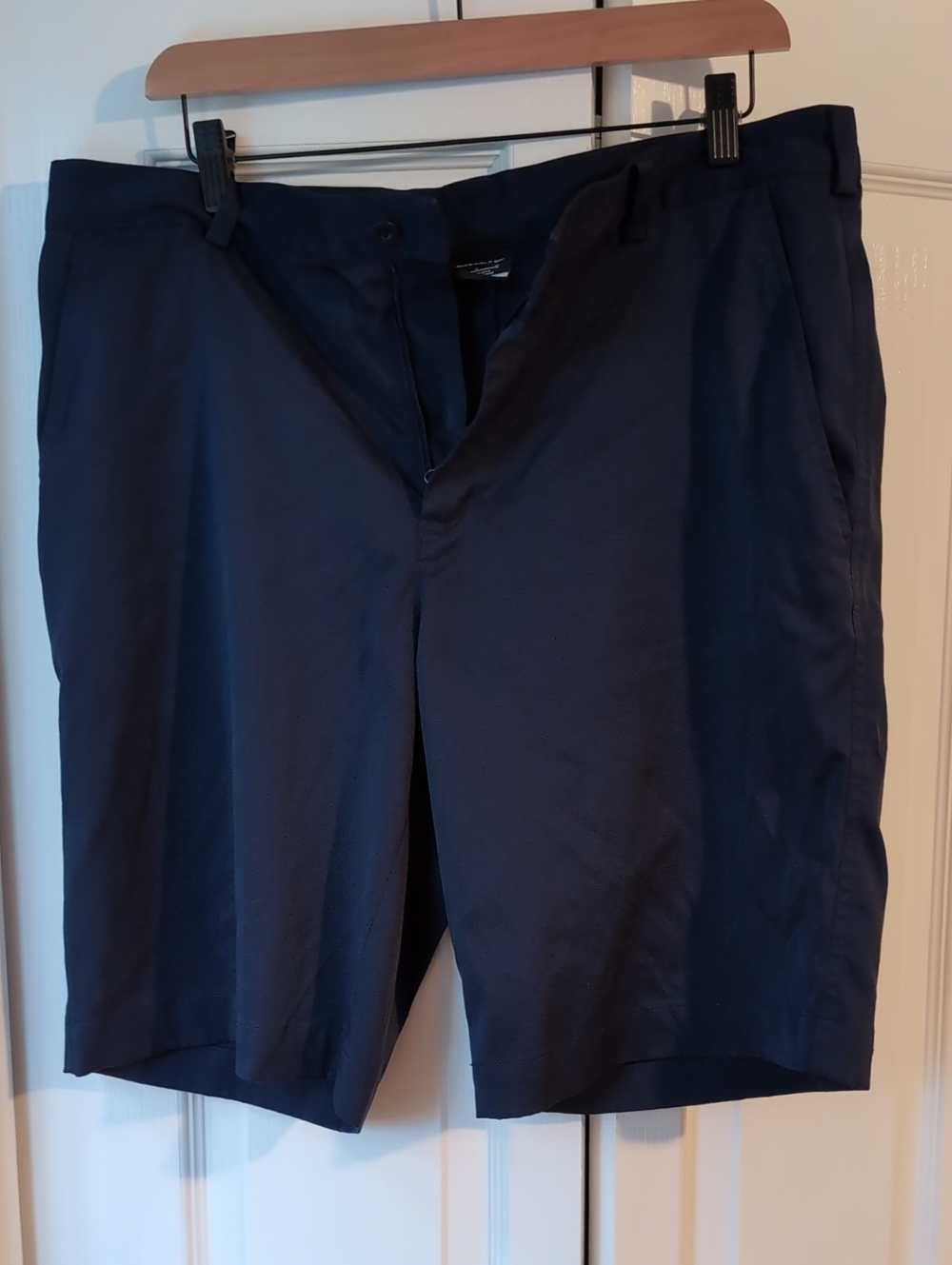 Nike Men's Dark Navy Flat Front Athletic Shorts
